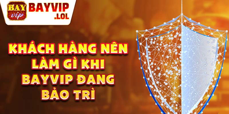 Khách hàng nên làm gì khi Bayvip đang bảo trì